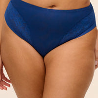 Elomi Nerina High Leg Brief - French Navy