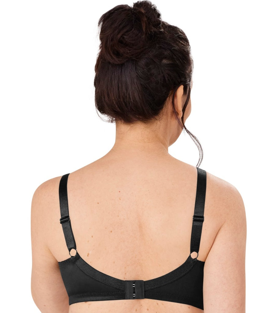 Amoena Nancy Wire-Free Bra - Black