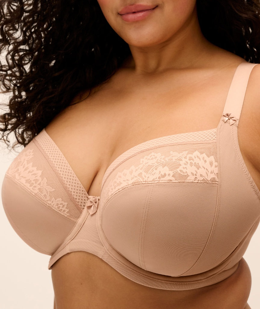 Elomi Nerina Underwire Stretch Plunge Bra - Sahara