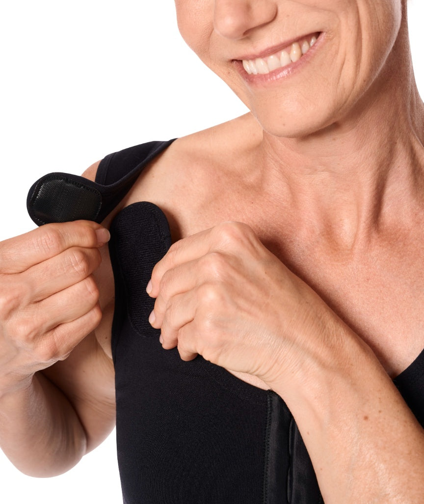 Amoena Sina Post Surgery Bra - Black