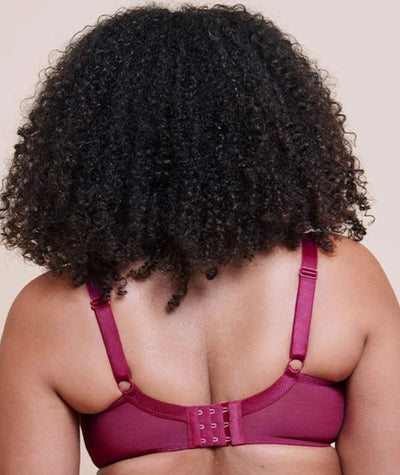 Curvy Kate Boost Sweetheart Padded Balcony Bra - Magenta Pink