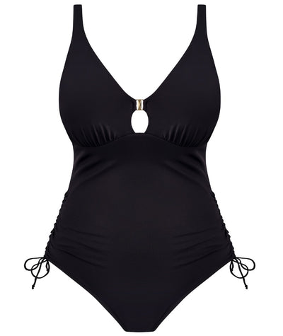 Fantasie Merissa Non Wired Plunge Swimsuit - Black