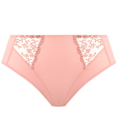 Elomi Zarla High Leg Brief - Rose Bud