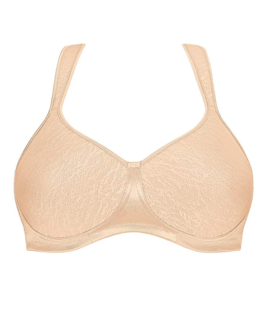 Amoena Lissa Padded Wire-Free Bra - Blush