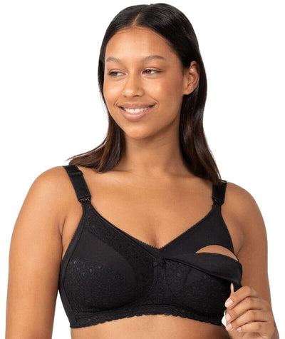 Triumph Lace Wire-free Maternity Bra - Black Bras