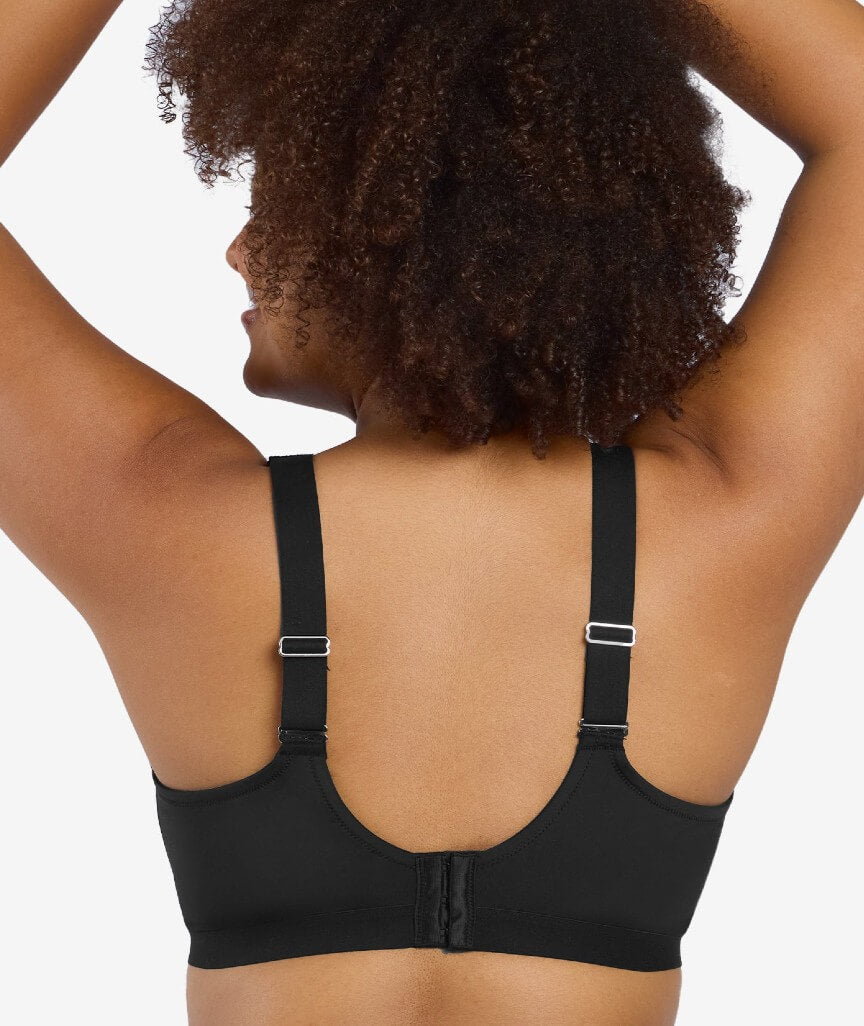 Leading Lady The Aurora Lightly Lined Microfiber Wire-free Bra - Black