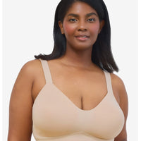 Leading Lady The Aurora Lightly Lined Microfiber Wire-free Bra - Sand