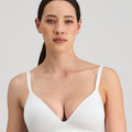 Bendon Simply Seamless Contour Soft Cup Wire-free Bra - Basic White