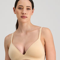 Bendon Simply Seamless Contour Soft Cup Wire-free Bra - Nude