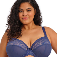 Elomi Tiernie Underwire Stretch Plunge Bra - Denim