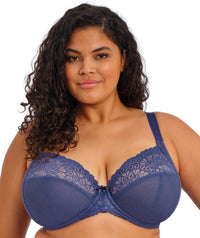 Elomi Tiernie Underwire Stretch Plunge Bra - Denim