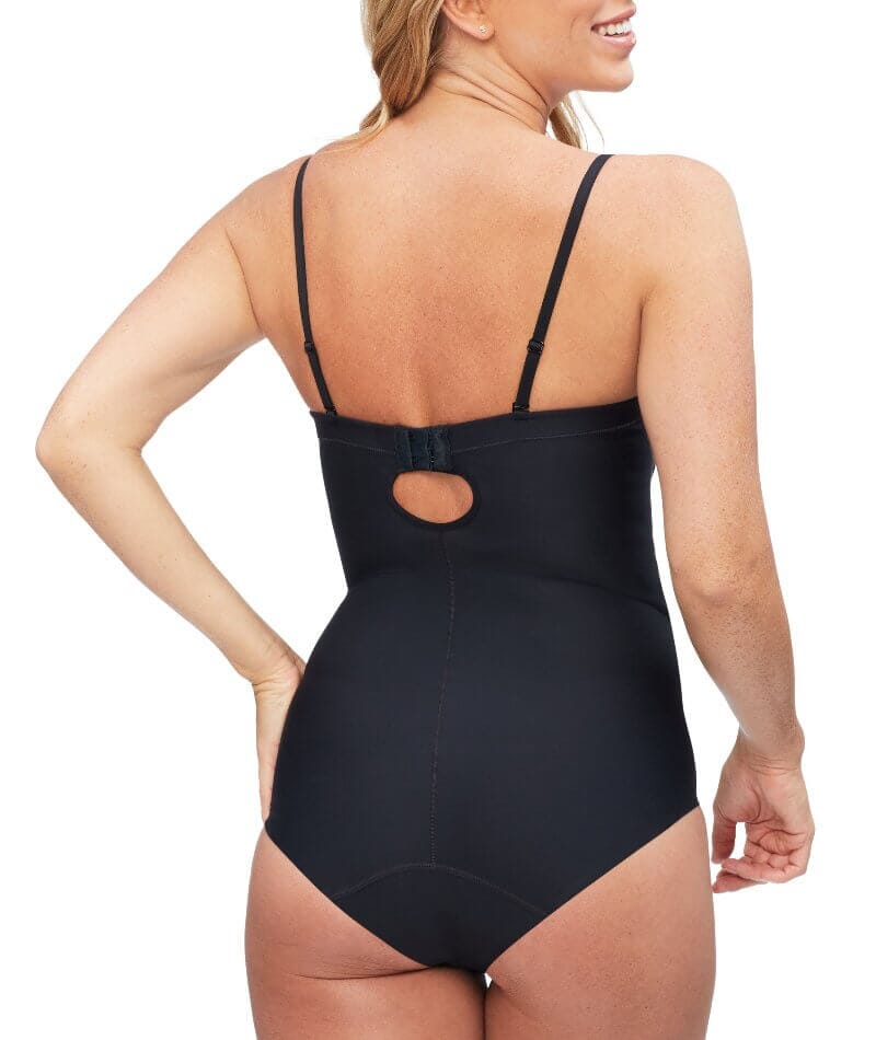 Nancy Ganz Body Define Strapless Bodysuit - Black Shapewear