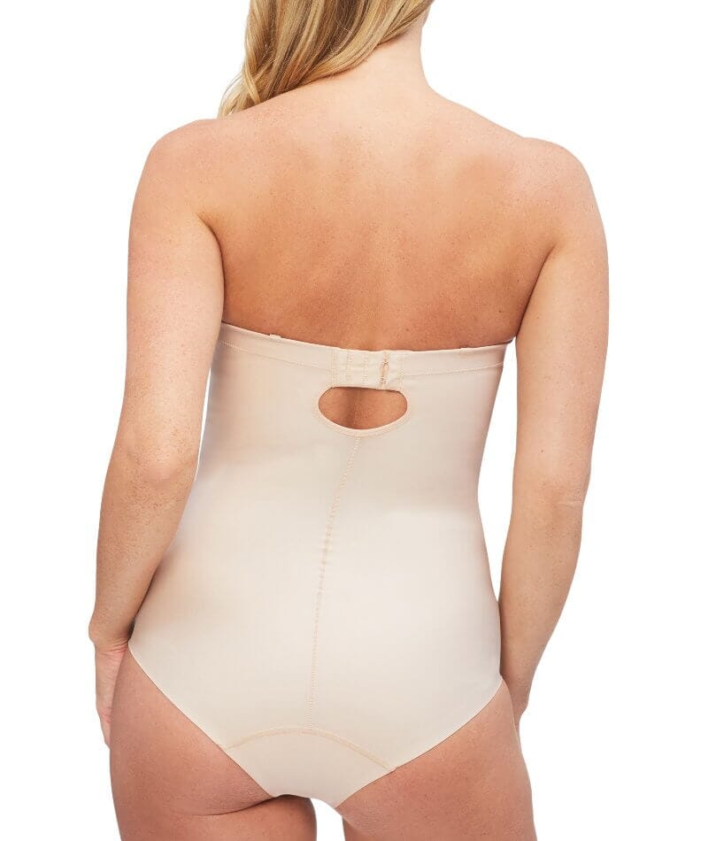 Nancy Ganz Body Define Strapless Bodysuit - Warm Taupe Shapewear