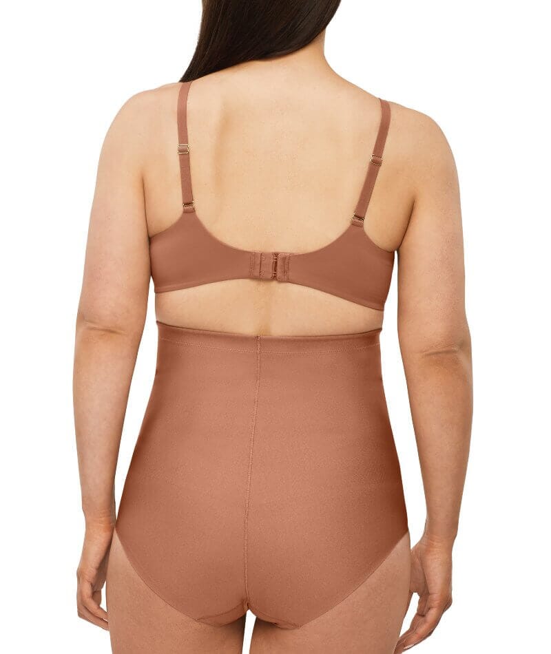 Nancy Ganz X-Factor High Waisted Brief - Cocoa - Curvy Bras