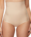 Nancy Ganz X-Factor High Waisted Brief - Warm Taupe Shapewear