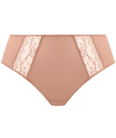 Elomi Lucie High Leg Brief - Mocha
