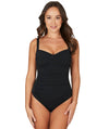 Nip Tuck Chlorine Resistant Joanne A-DD Cup One Piece Swimsuit - Black