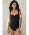 Nip Tuck Chlorine Resistant Joanne A-DD Cup One Piece Swimsuit - Black