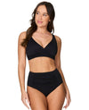 Nip Tuck Must Haves Louise A-DD Cup Bikini Top - Black