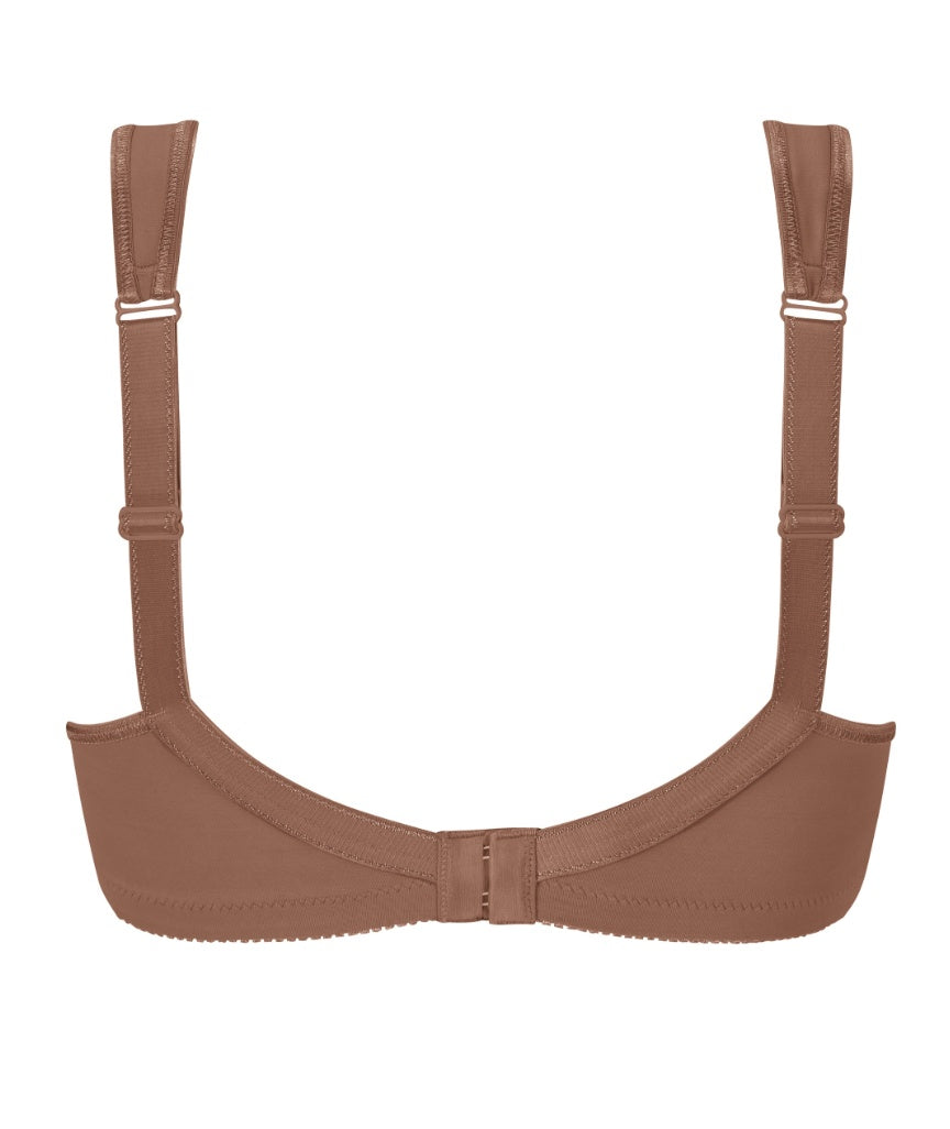 Amoena Isadora Wire-Free Bra - Mocha