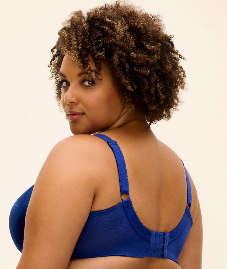 Goddess Keira Underwired Banded Bra - Lapis