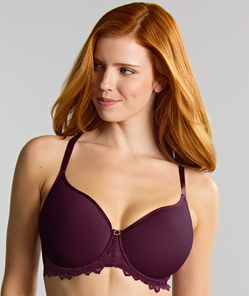 Panache Allure Underwired Spacer Bra - Plum