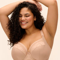 Elomi Nerina Underwire Stretch Plunge Bra - Sahara