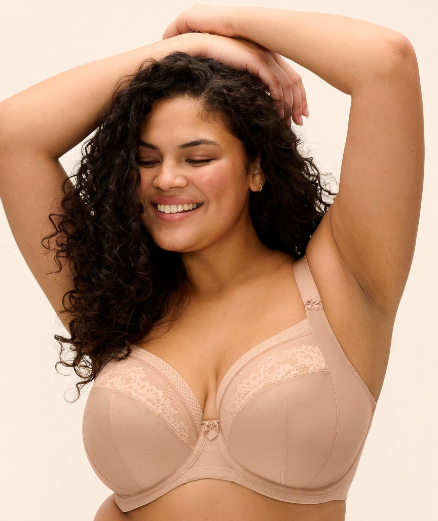 Elomi Nerina Underwire Stretch Plunge Bra - Sahara