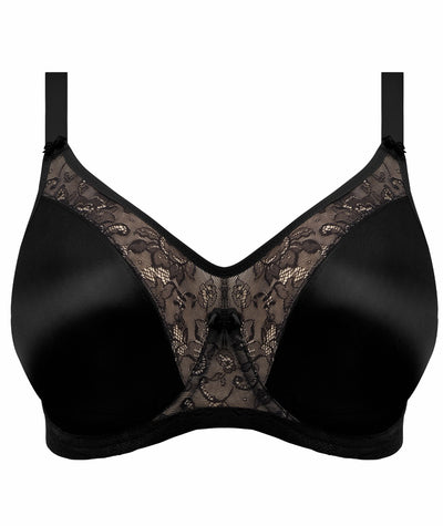 Goddess Yvette Underwire Moulded Bra - Black