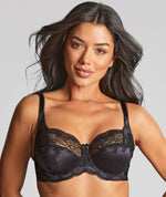 Panache Clara Full Cup Underwired Bra - Black Bras 