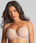 Panache Cari Moulded Spacer Underwired T-Shirt Bra - Champagne Bras 