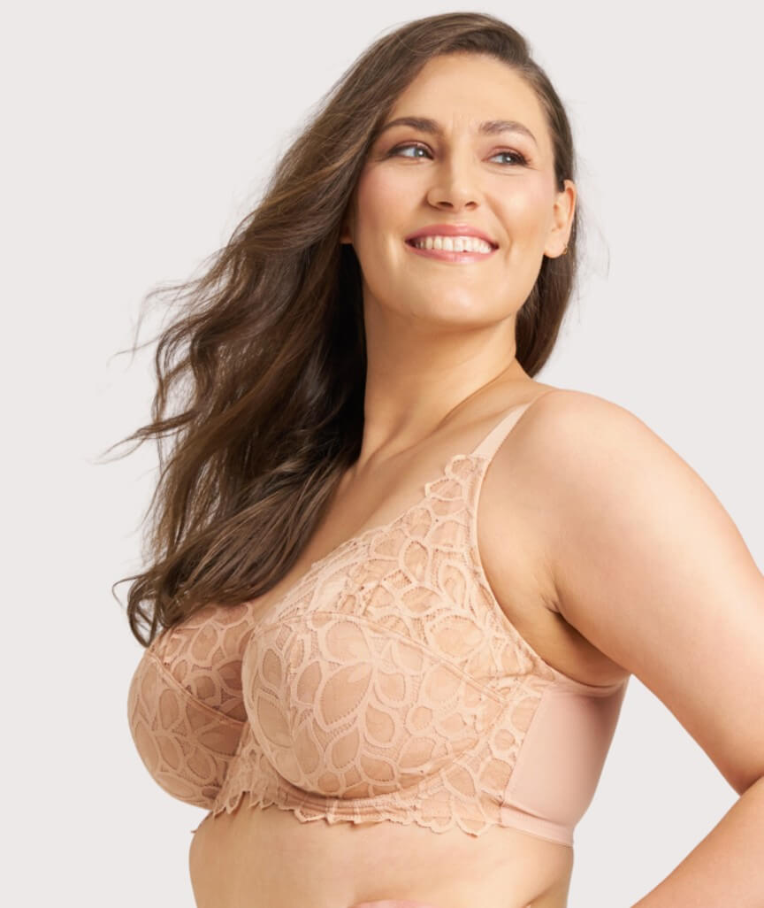 Panache Allure Underwired Full Cup Bra - Honey