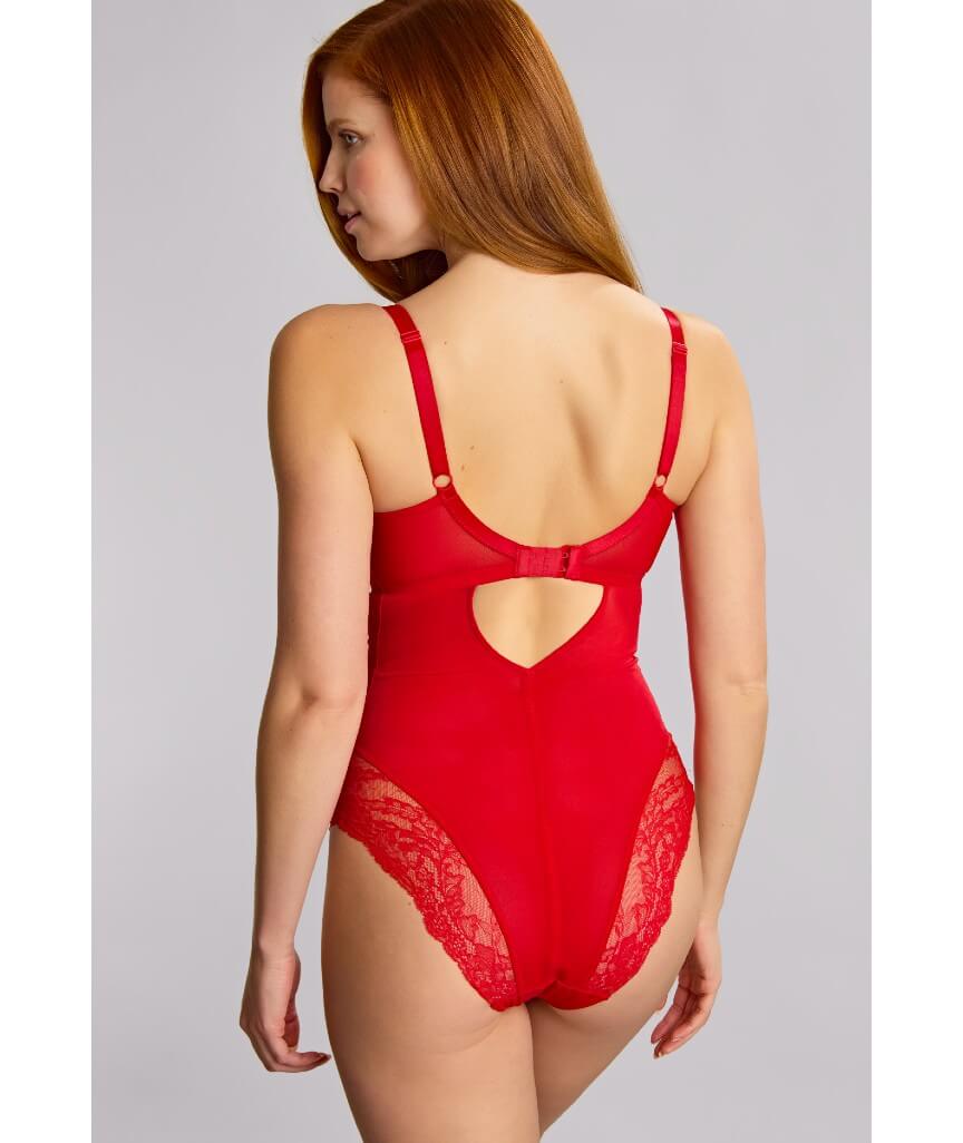 Panache Ana Non Padded Bodysuit - Salsa Red