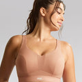 Panache Sport Endurance Ultra Perform Non Padded Underwire Sports Bra - Dusty Rose
