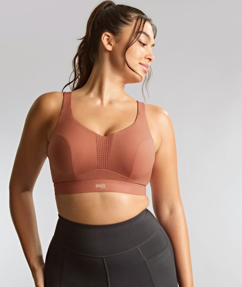 Panache Sport Endurance Ultra Perform Non Padded Underwire Sports Bra - Sienna Rose Bras 