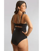 Panache Swimwear Signature Serena Square Neck One Piece Swimsuit - Black Swim 