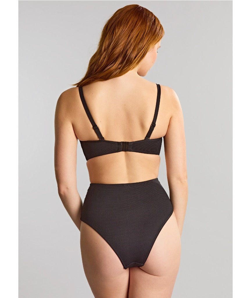 Panache Swimwear Spirit Ella Twist Bandeau Bikini - Black