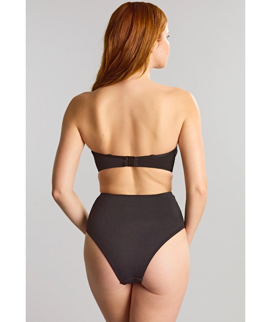 Panache Swimwear Spirit Ella Twist Bandeau Bikini - Black