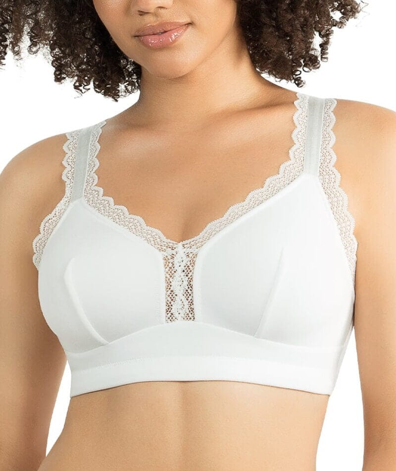 Parfait Dalis Wire-free Bralette - Pearl White Bras