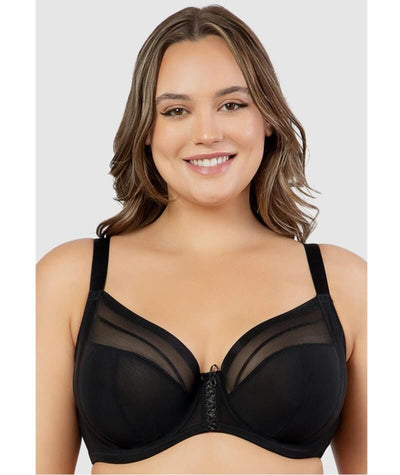 Parfait Shea Supportive Full Blast Plunge Bra - Black Bras