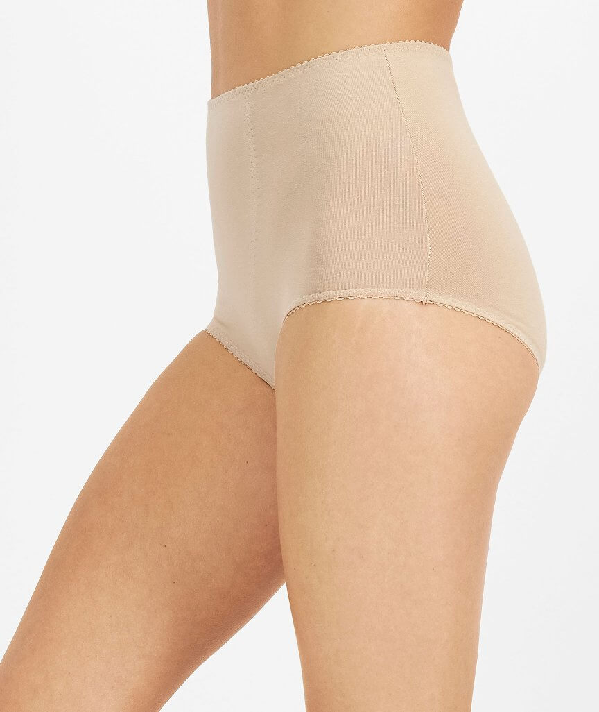 Playtex Cotton Rich Shaping Full Brief - Nude