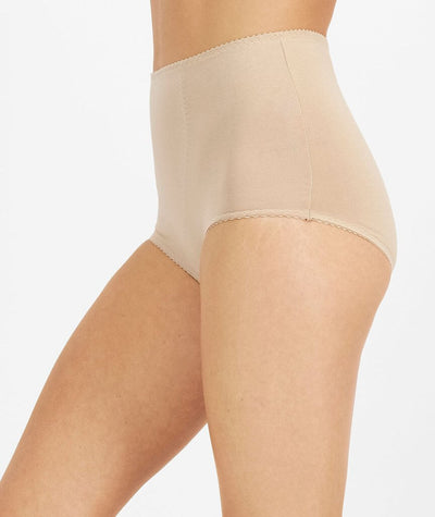 Playtex Cotton Rich Shaping Full Brief - Nude