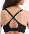 Playtex Ultralight Illusion Neckline Underwire Bra - Black Bras