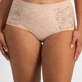 Playtex Ultralight Lace Full Brief - Nude