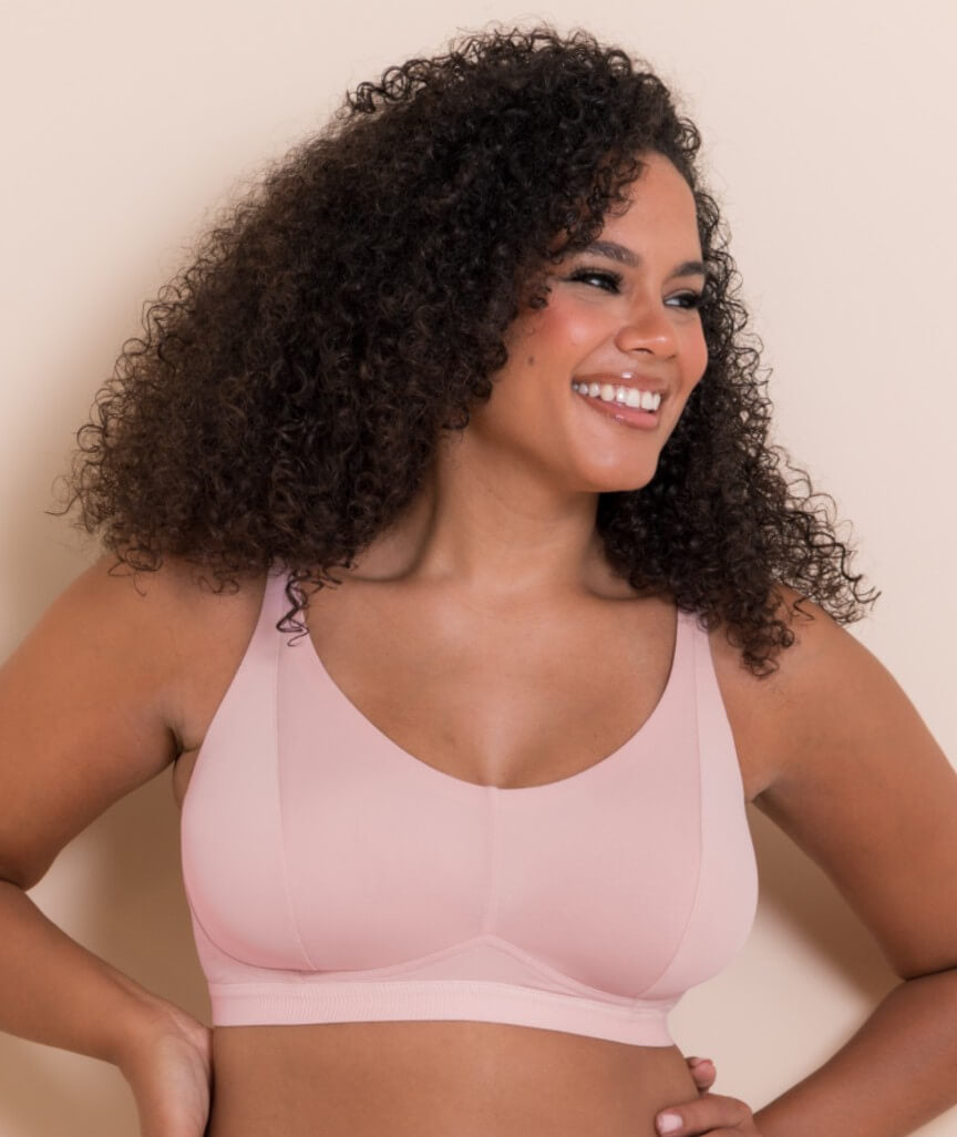 Curvy Kate Zen Wire-free Bralette - Blush Pink