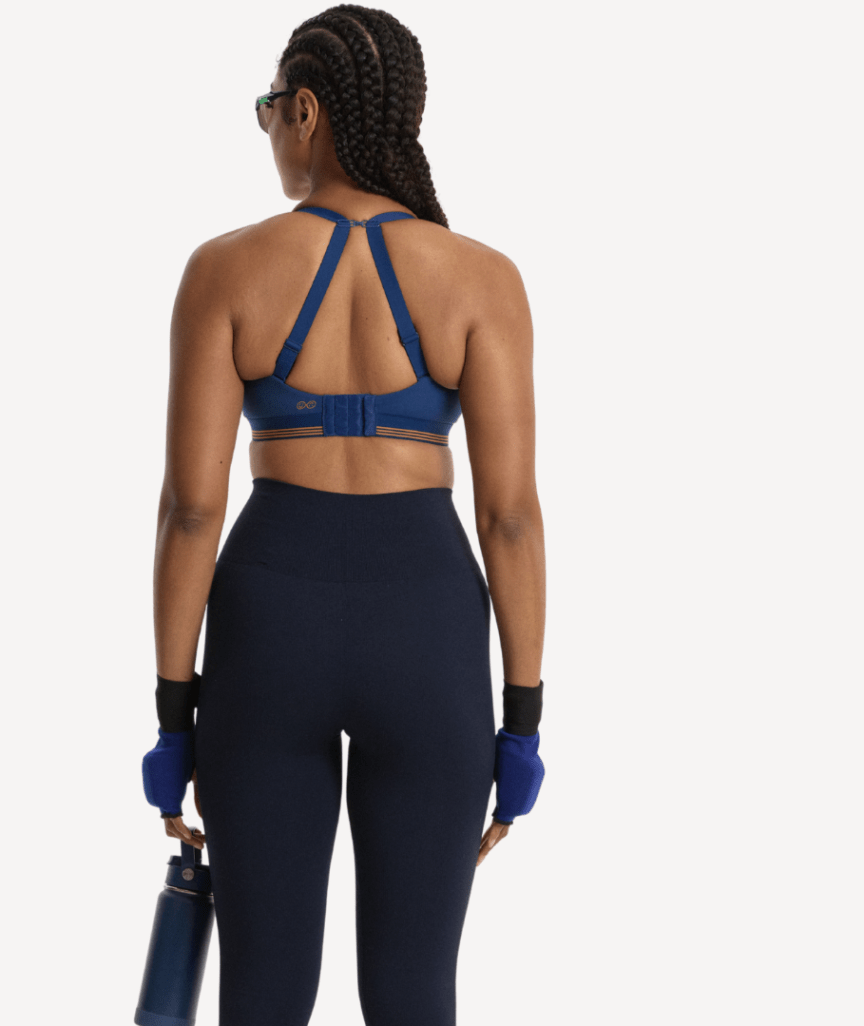 Nala Sporty Support Wirefree Bralette - Space/Oj