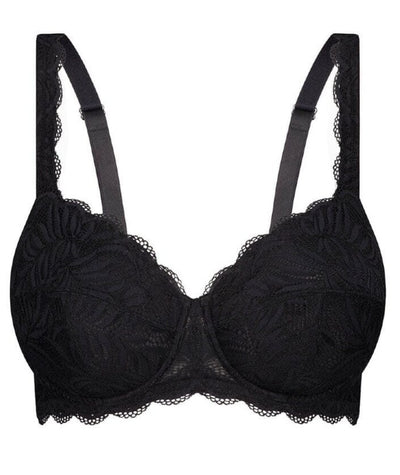 Triumph Essential Lace Balconette Bra - Black