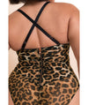 Scantilly Icon Plunge Strapless Multiway Padded Bodysuit - Leopard Print (Test) Bodysuits & Basques