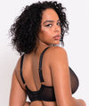 Scantilly Mesmerise Plunge Bra - Black Multi Bras