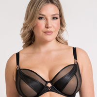 Scantilly Suspense Plunge Bra - Black
